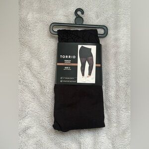 SPIDERWEB ! Full Length Signature Waist Flocked Legging